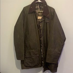 Vintage Waxed Green Barbour Jacket